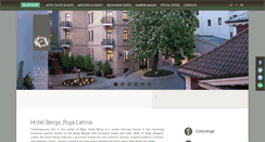 Desktop Screenshot of hotelbergs.lv