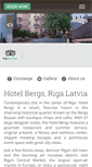 Mobile Screenshot of hotelbergs.lv