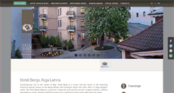 Desktop Screenshot of hotelbergs.com